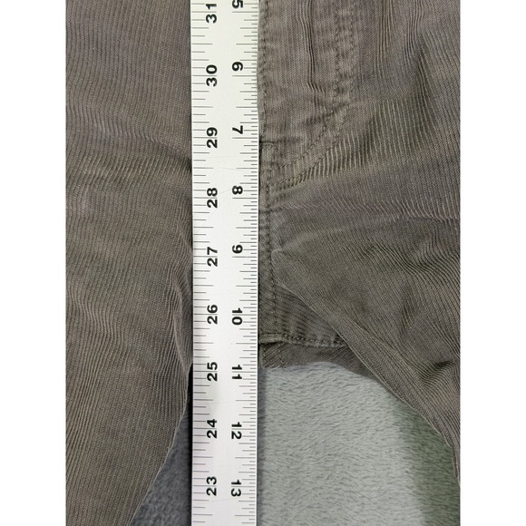 J Crew 770 Pants Mens 32x32 Gray Corduroy Straight Slim Stretch Chino Casual - Picture 4 of 11